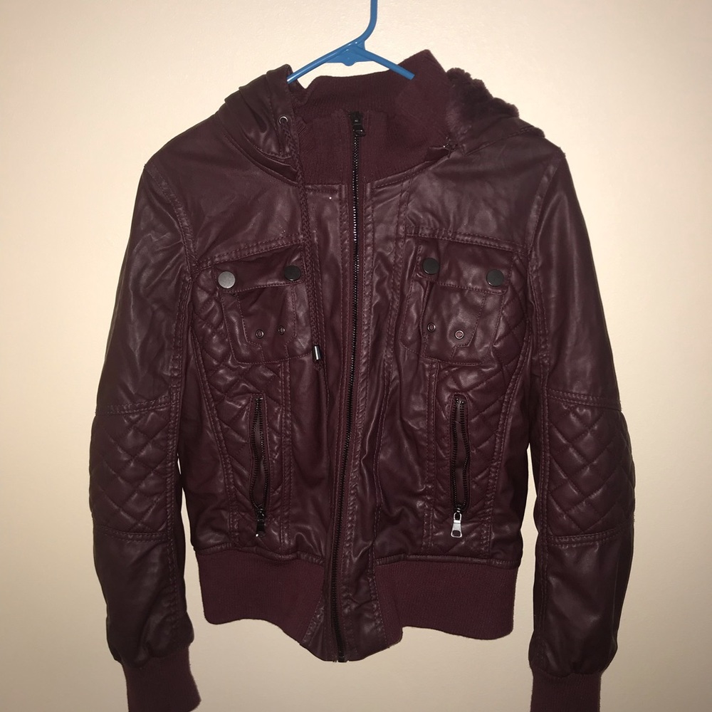 Vegan Leather Jacket